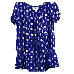 Anthropologie tunic top